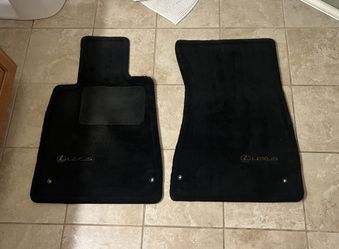Black OEM Lexus LS400 Floor Mats