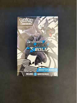 Pokemon TCG Scarlet & Violet Black Bolt Booster Bundle Sealed