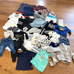 51 Pieces Of Baby Boy Cloths. Very Good Condition. 18 Months-3T