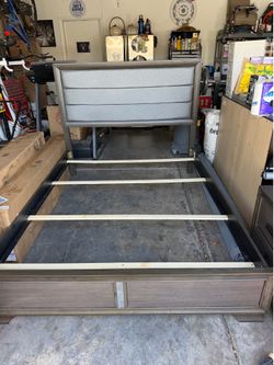 Queen size bed frame $120 obo
