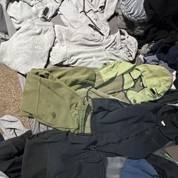 Nike Tech Green Grey Black Grey Fleece 