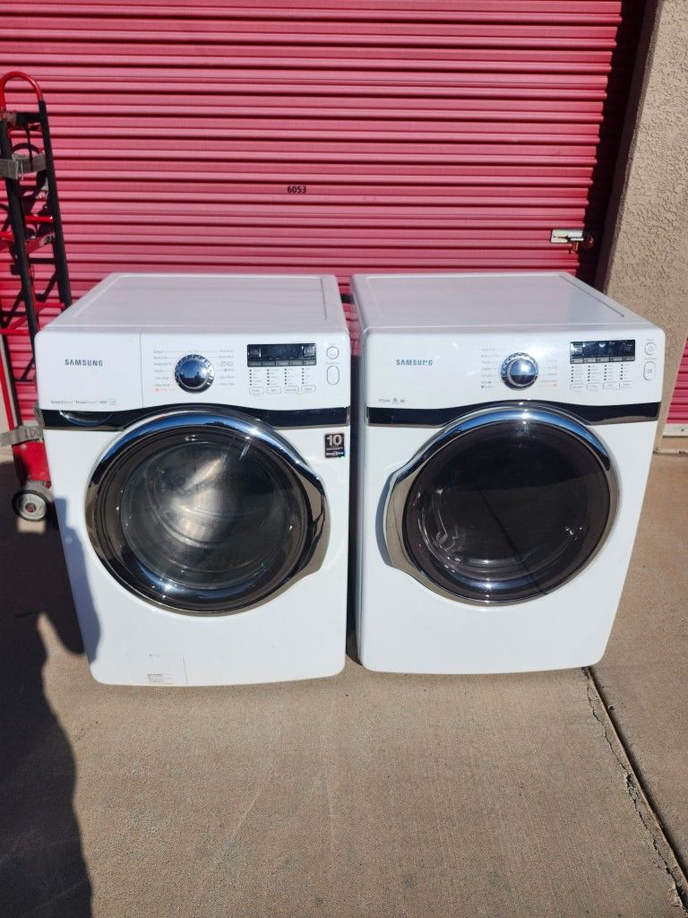 Samsung Washer And Dryer Set 