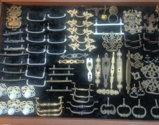Large Assortment Of Antique, Vintage, &Modern Furniture And Cabinet Hardware