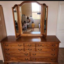 Cochrane Oak Dresser