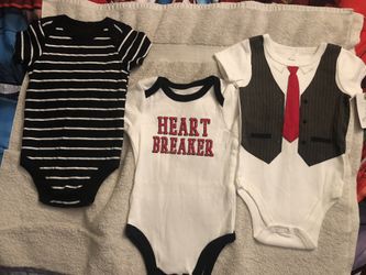 Baby boy onesies 6-9 months