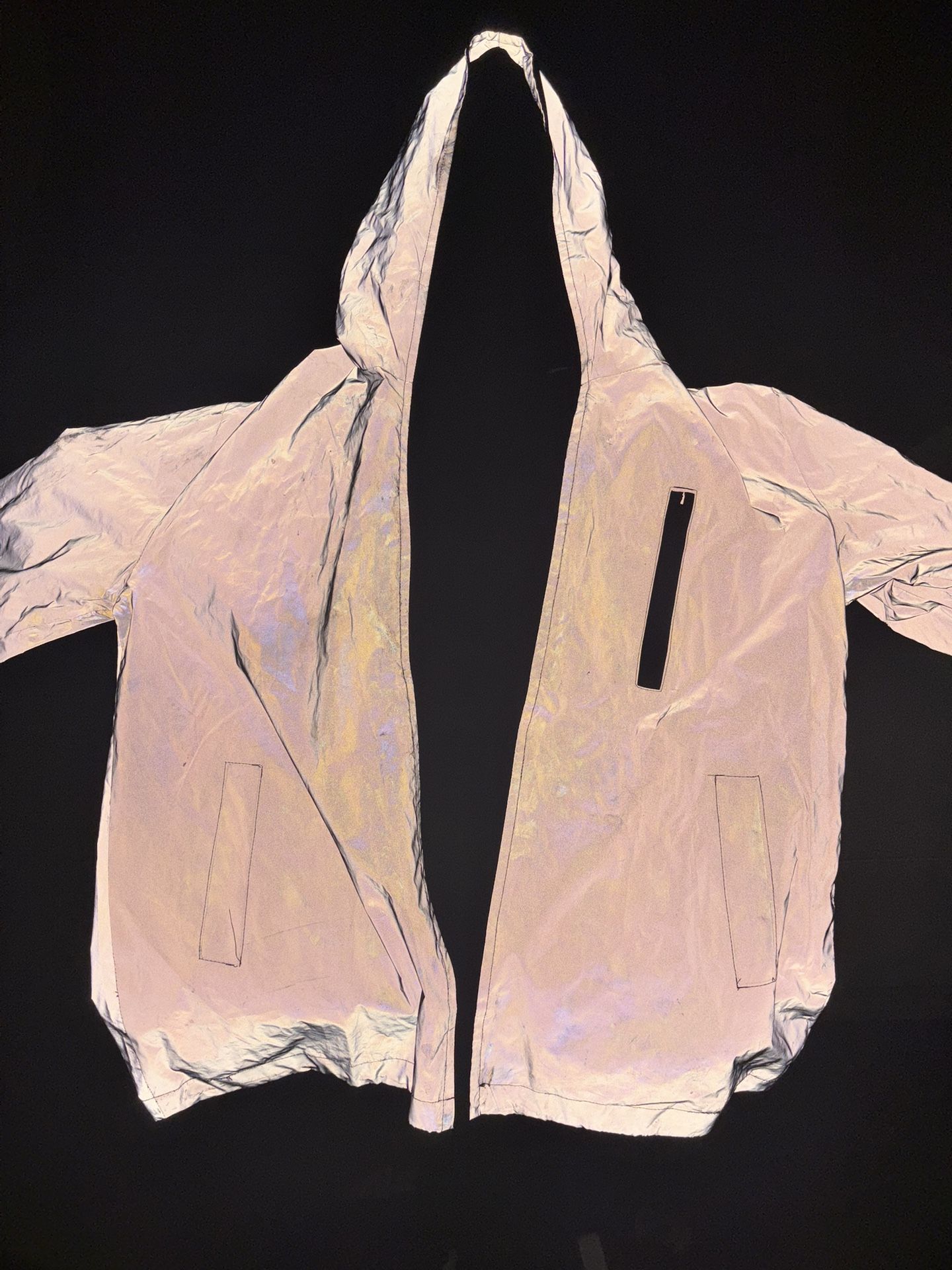 Reflective Hoodie Large