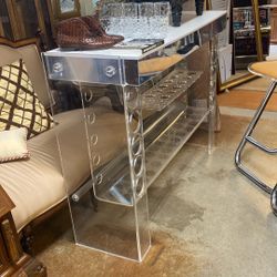 Lucite Bar Mid Century 