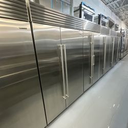 Sub-Zero 48” Built-In Side-by-Side Refrigerator & Freezer – Stainless Steel 