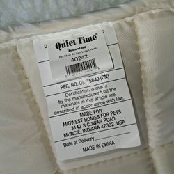 Quiet Time Bolster Dog Bed