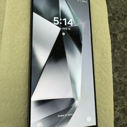 Unlocked Samsung Galaxy S24 Ultra (Black) 256GB - Great Condition