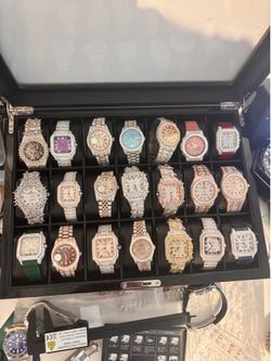 Mossanite watches
