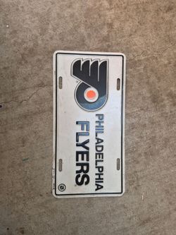 Philadelphia flyers license plate