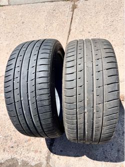 Pair (2) 245 40 18 Dunlop SP Sport Maxx GT 600a Tires