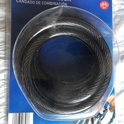 Brand New Bikemate Cycling Security 4 Digit Combination Cable Chain Lock