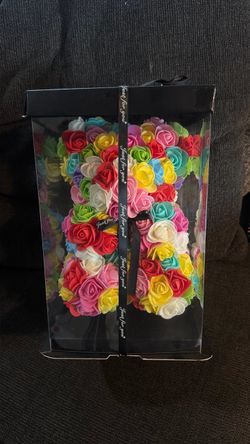 Teddy bear flower gift