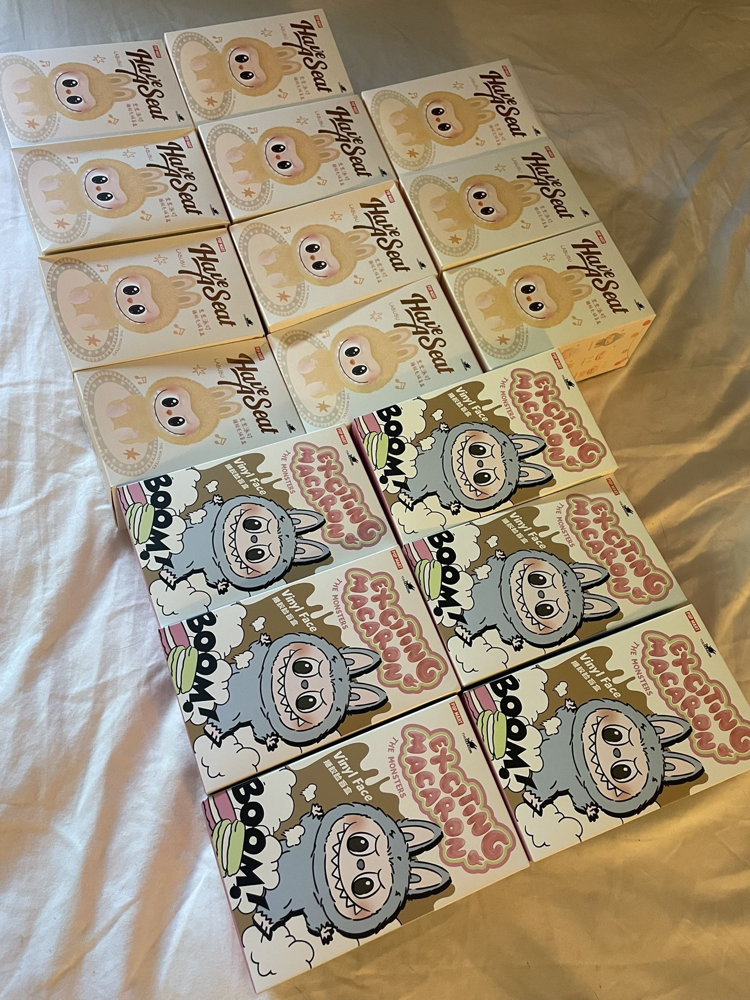 Labubus (all sealed and authentic) with proof of purchase
