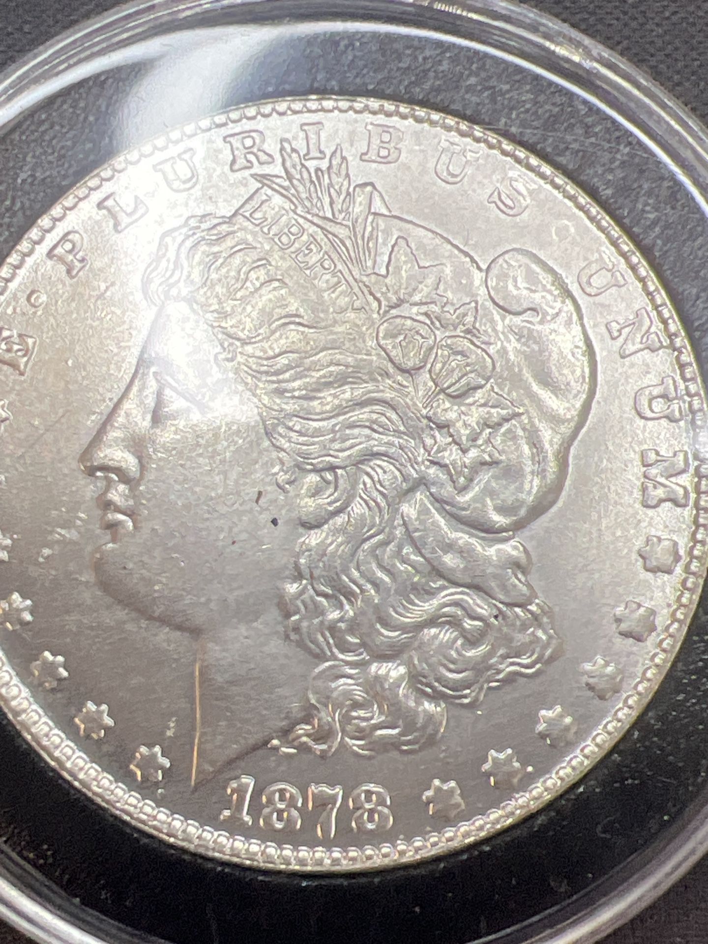 1878-CC MORGAN Silver Dollar