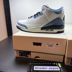 Brand New Nike Air Jordan 3 “Levi” — Size 8