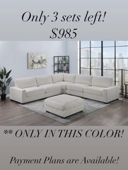 Beautiful Sectional 