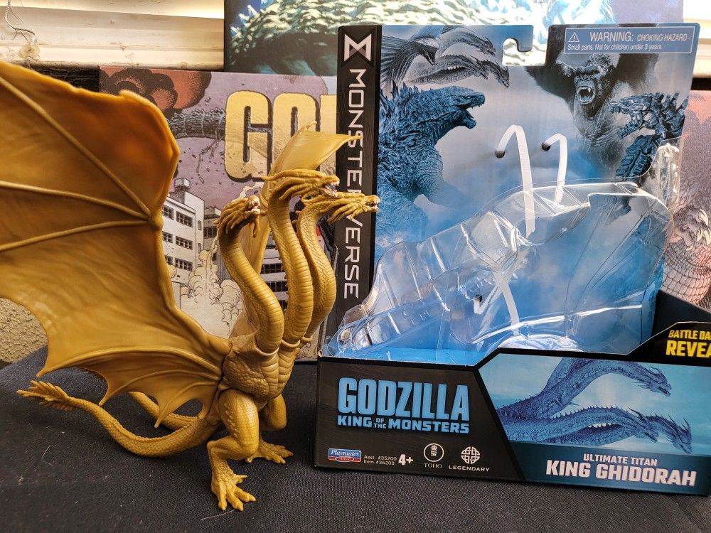 Playmates GODZILLA KING GHIDORAH figure