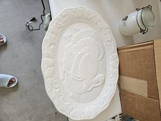 Turkey Plate Really Cute