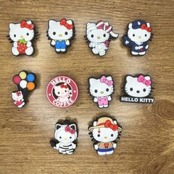 Hello Kitty Croc Charms