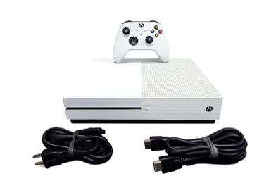Xbox One S console with controller & plug only