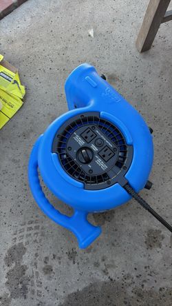 Blue Air Mover / Floor Drying Fan