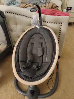 Maxi-Cosi Cassia Smart Baby Swing for Infants, Portable Foldable