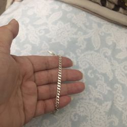 Real 925 Sterling Silver Bracelet 