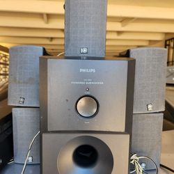 sony amplifier 5.1 with yamaha speakers 