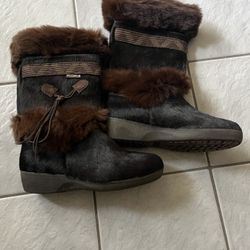 Tecnica warm Fur boots size 10