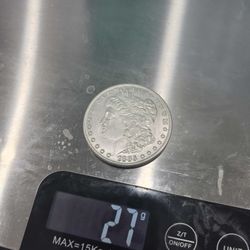 1885 CC   Morgan Dollar  1 USD silver coin