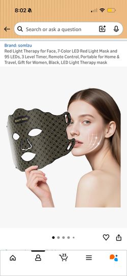 Red light mask (pink)
