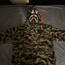 BAPE 1st Camo Shark Full Zip Hoodie 