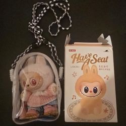 Labubu Have A Seat In Clear Case