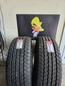 265/65/18 Goodyear Tires (2)