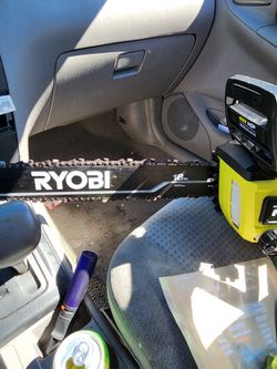 Ryobi 18" cordless chainsaw