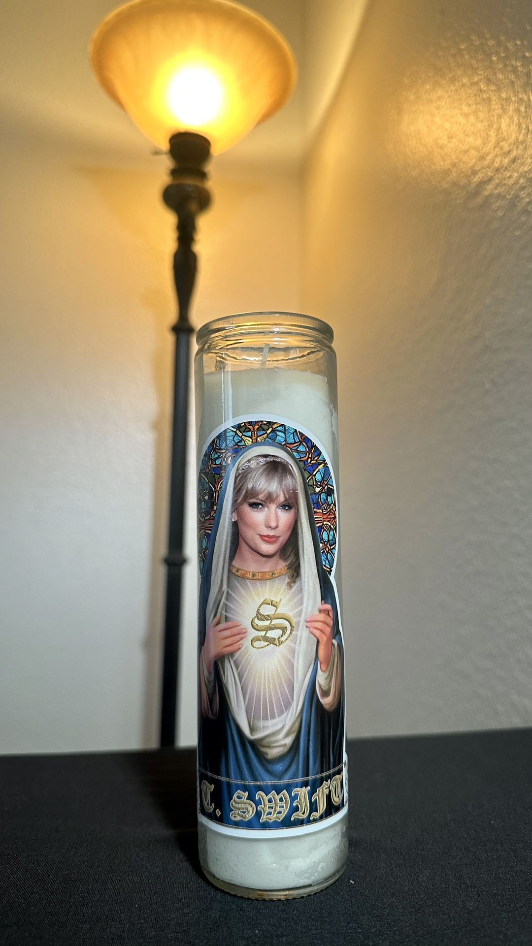 Swiftie Candle Taylor Swift fan Swift Rosary Candle Taylor Swift Fan Art