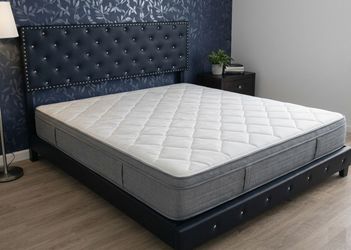 King Size Mattress - Premium Orthopedic Comfort + FREE Box Spring 🤑