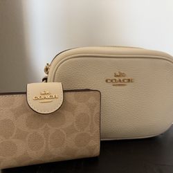 Coach Cross Body Bag And Wallet