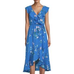 Blue Floral Dress