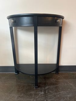 Half Circle Side Table