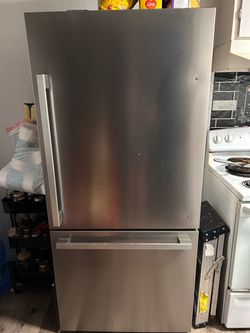 stainless steel refrigerator