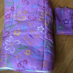 Girls Sleeping Bag W/Case