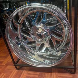 2012 8-Lug Fuel Triton Wheels – Chrome Finish | Truck Wheels