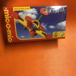 Small Mic-o-mac Toy Airplane
