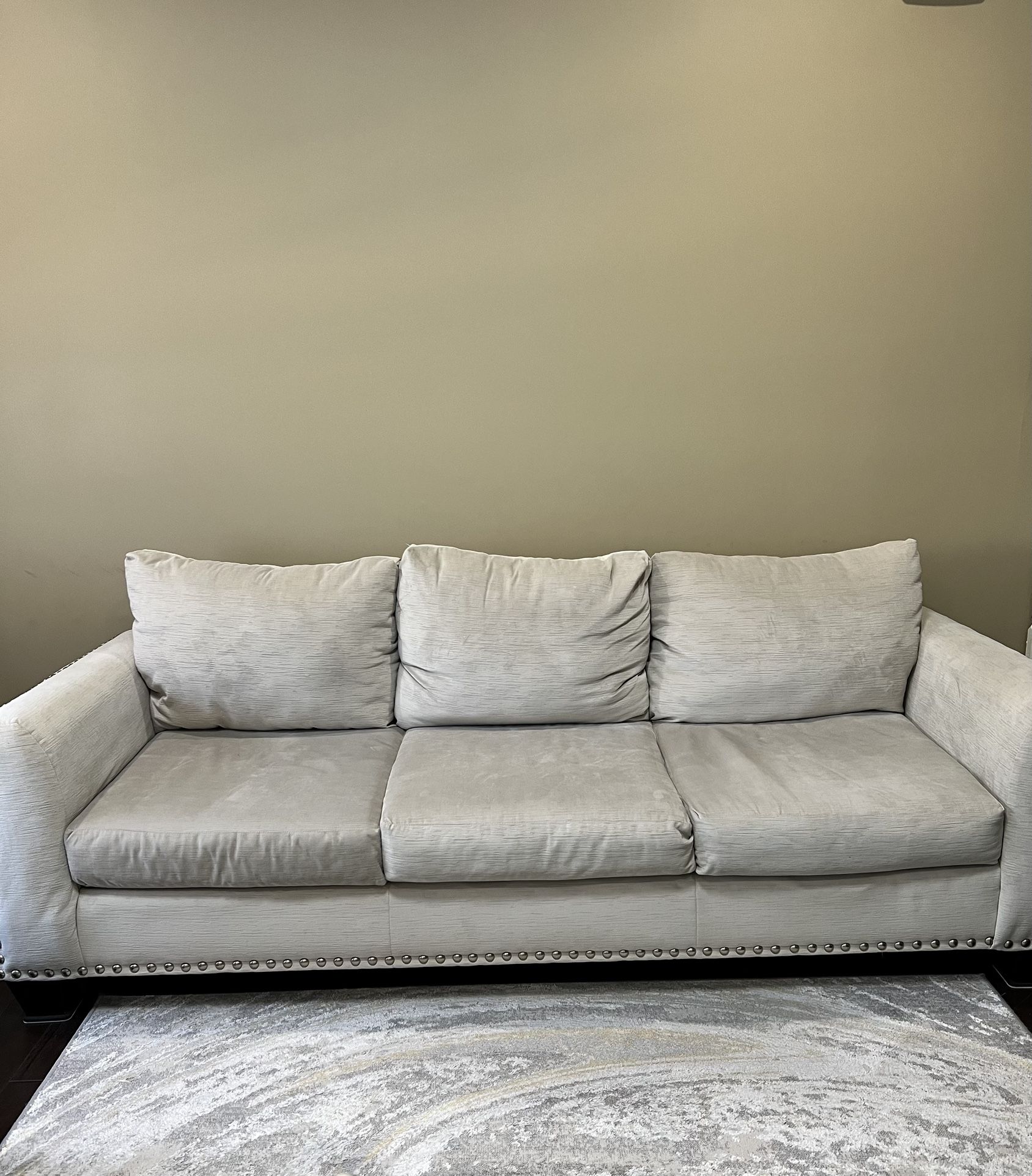 Sofa and Oversized Chair