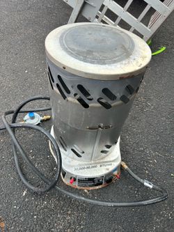 Propane gas heater