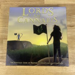 Lords Of Cannabis Board Game Strategy Kheper Games 2008 - NEW SEALED!